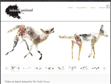 Tablet Screenshot of inkedanimal.com